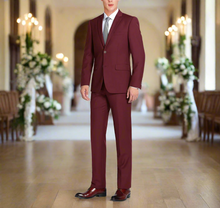 Load image into Gallery viewer, Renoir Suit 201-8 Burgandy