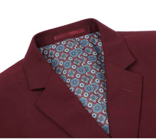 Load image into Gallery viewer, Renoir Suit 201-8 Burgandy