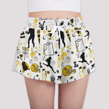 Load image into Gallery viewer, Girls Yellow Jacket Sport Shorts