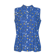 Load image into Gallery viewer, KC Baseball Ladies Mesh Sleeveless Polo