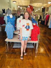 Load image into Gallery viewer, Waiting for Fireworks Skort- Lt Blue