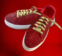 Load image into Gallery viewer, Bedazzle Sneaker -Red