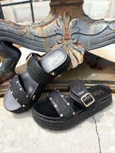 Load image into Gallery viewer, Walk of Shame Sandal- Black