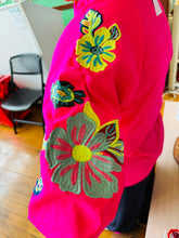 Load image into Gallery viewer, Daphne Embroidered Blouse -Pink
