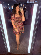 Load image into Gallery viewer, Emila Organza Dress- Black Floral