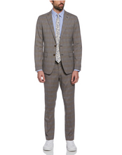 Load image into Gallery viewer, Glen Plaid Wool Blend Suit - Grey