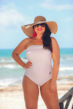 Load image into Gallery viewer, Diamonds And Pearls Bow Swimsuit