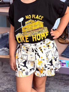 Kids No Place Like Home Crew Sweatshirt-Black
