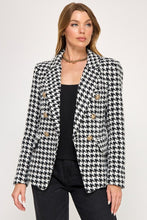 Load image into Gallery viewer, Houndstooth Blazer