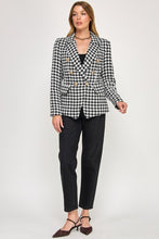 Load image into Gallery viewer, Houndstooth Blazer