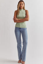 Load image into Gallery viewer, Luxe Ribbed Tank - Sage
