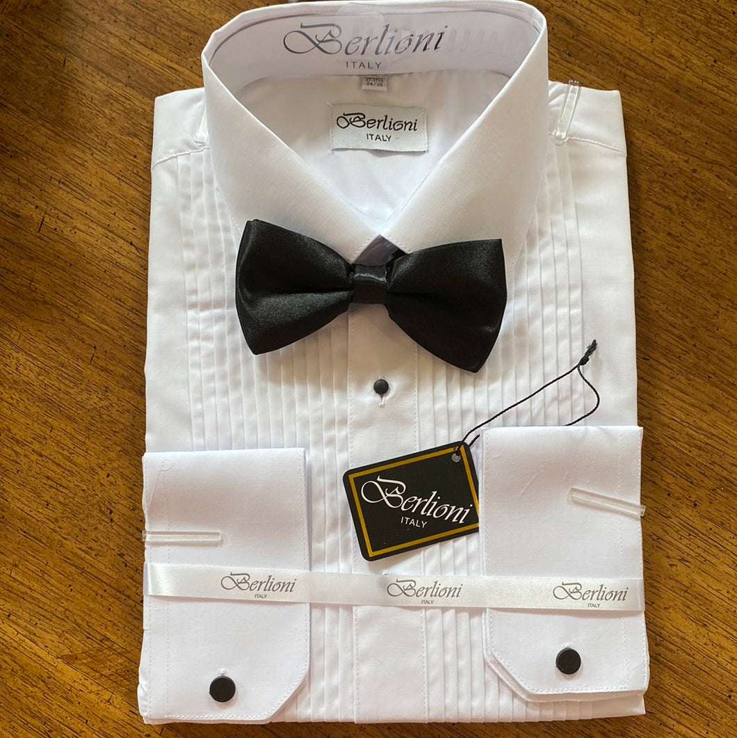 Men's Tuxedo Shirt with Bow Tie
