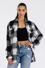 Load image into Gallery viewer, Boyfriend Oversized Soft Flannel Shacket