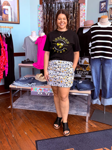 Yellow Jacket Ladies Mesh Skort
