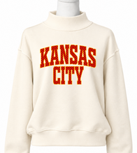 Load image into Gallery viewer, PRE-ORDER Mock Neck Gameday Sweatshirt (Pre-Order ends 8/15)