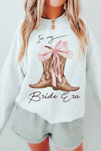 Load image into Gallery viewer, IN MY BRIDE ERA COWBOY BOOTS Graphic Sweatshirt