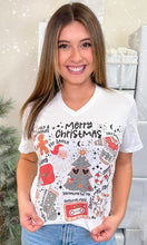 Load image into Gallery viewer, Christmas Things Graphic V-Neck