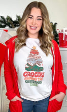 Load image into Gallery viewer, Crockin&#39; Around the Christmas Tree Graphic T-Shirt