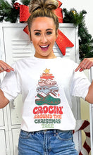 Load image into Gallery viewer, Crockin&#39; Around the Christmas Tree Graphic T-Shirt