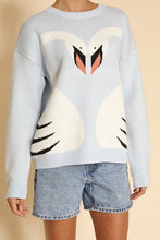 Load image into Gallery viewer, Swan Knit sweater