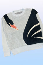 Load image into Gallery viewer, Black Swan knit sweater