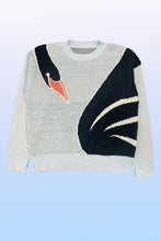 Load image into Gallery viewer, Black Swan knit sweater