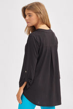 Load image into Gallery viewer, Lizzy 3/4 Sleeve -Black