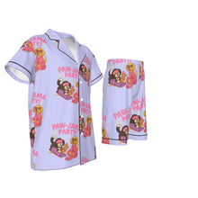 Load image into Gallery viewer, All-Over Print Kid&#39;s Imitation Silk Short Pajamas