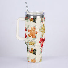 Load image into Gallery viewer, 40oz Diamond Cup With Stainless Steel Straw