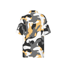 Load image into Gallery viewer, Boys Spirit Polo - Black and Gold Camo