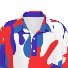 Load image into Gallery viewer, Boys Spirit Polo - Camo Red/White/Blue