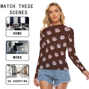 Rolla Bulldog Leopard Women's Mesh Top