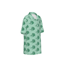 Load image into Gallery viewer, Boys Spirit Polo - Green Bucksin Plaid