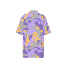 Load image into Gallery viewer, Boys Spirit Polo - Purple and Gold Camo