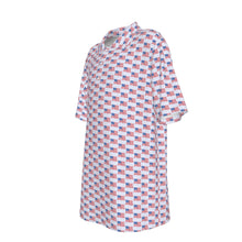 Load image into Gallery viewer, PRE-ORDER Youth Micro Americana UV Protection Polo