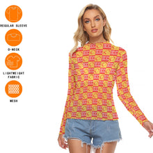 Load image into Gallery viewer, Football Check Women&#39;s Mesh Top