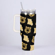 Load image into Gallery viewer, 40oz Diamond Cup With Stainless Steel Straw