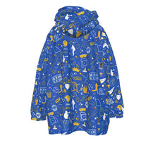 Load image into Gallery viewer, Kc Baseball Kid&#39;s Sherpa Fleece Hoodie Blanket