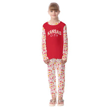 Load image into Gallery viewer, KC Micro Print Kid&#39;s Pajamas Set