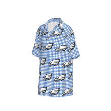 Load image into Gallery viewer, Boys Spirit Polo -Blue and White Eagles