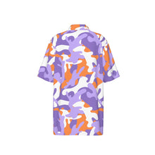 Load image into Gallery viewer, Boys Spirit Polo - Purple and Orange Camo