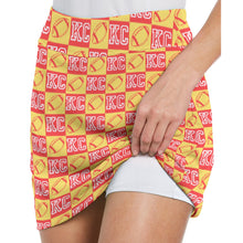 Load image into Gallery viewer, Football Check Ladies Mesh Skort
