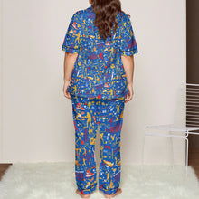 Load image into Gallery viewer, Kansas Women&#39;s Trousers Pajamas Set
