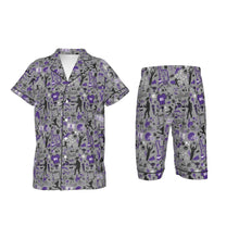 Load image into Gallery viewer, All-Over Print Kid&#39;s Imitation Silk Short Pajamas