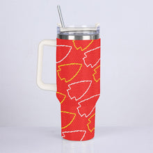 Load image into Gallery viewer, 40oz Diamond Cup With Stainless Steel Straw