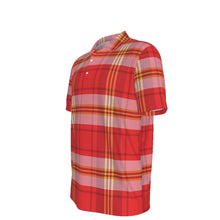 Load image into Gallery viewer, KC Plaid Men's UV Protection POLO Shirt