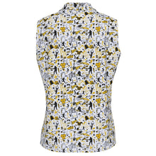 Load image into Gallery viewer, Yellow Jacket Ladies UV Protection Sleeveless Polo Shirt