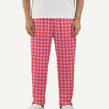 Load image into Gallery viewer, Pink Ginghman Men&#39;s Pajama Pants