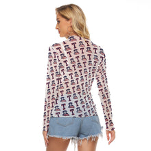 Load image into Gallery viewer, Patriots All-Over Print Women&#39;s Mesh T-shirt
