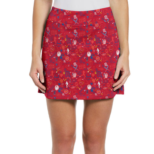 STL Baseball Ladies Mesh Skort
